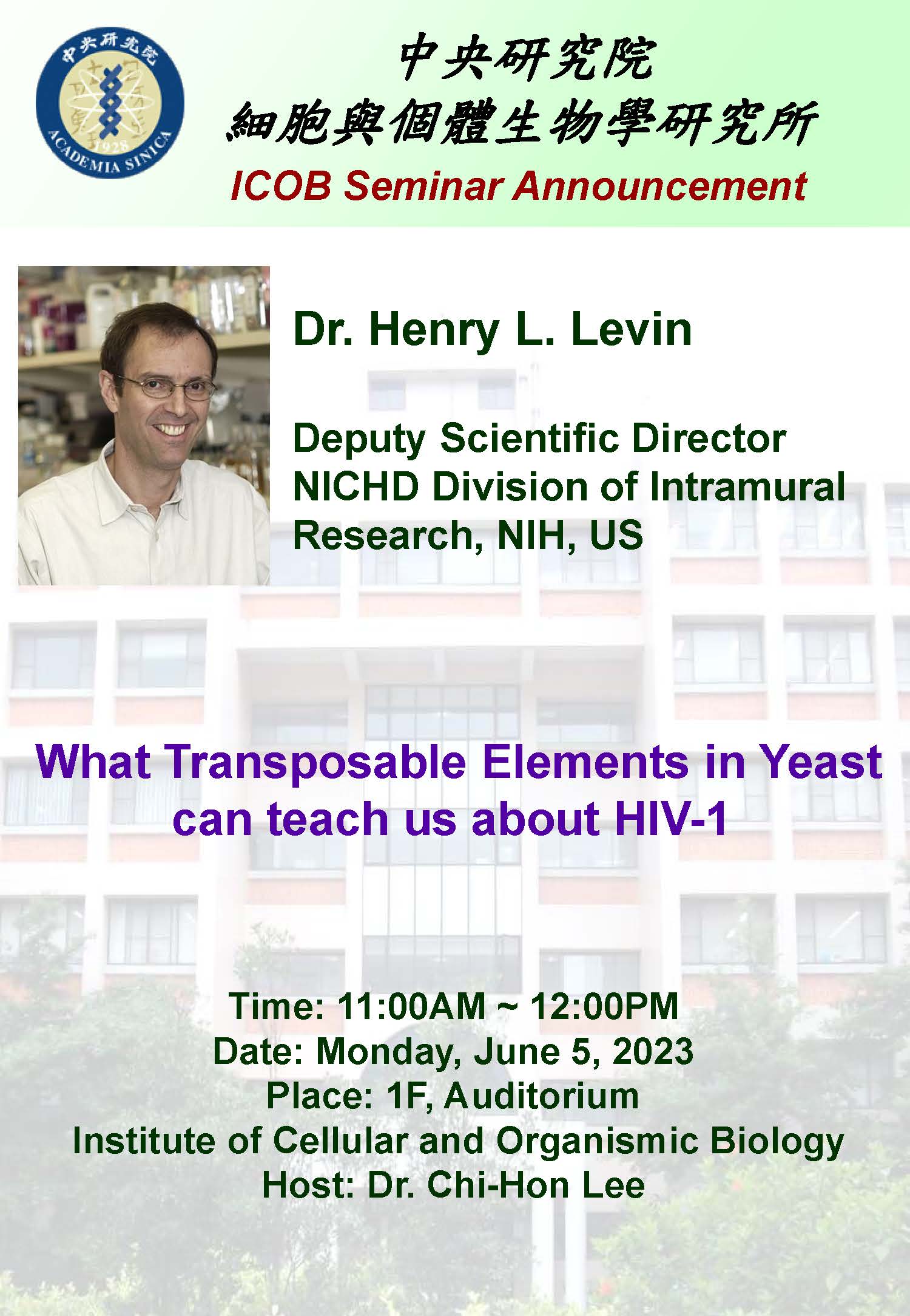 Dr. Henry L. Levin